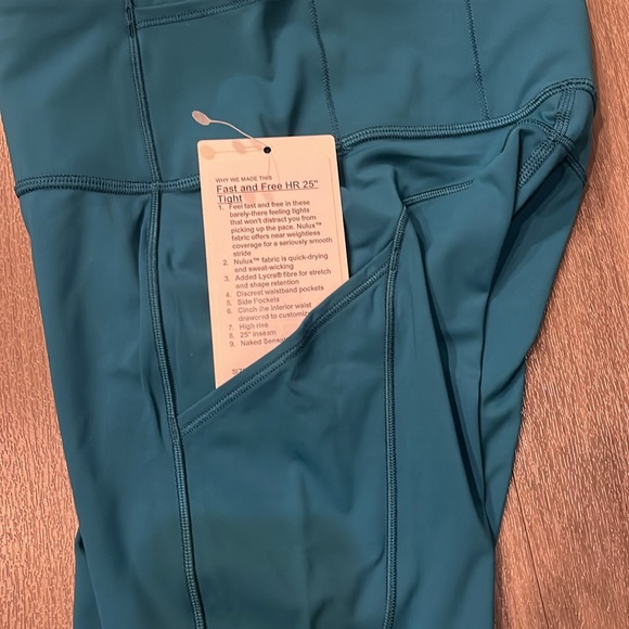 Lululemon Fast and Free HR 25” Leggings - Picture 13 of 14